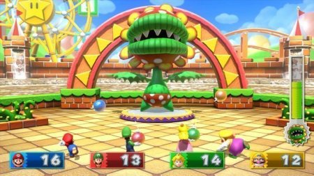 Mario Party 10 Русская Версия + Amiibo: Интерактивная фигурка Mario (Wii U)