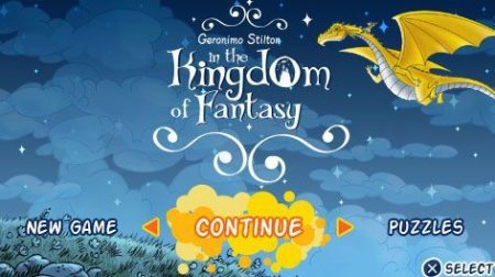  Geronimo Stilton in the Kingdom of Fantasy (PSP) 