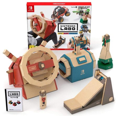 игра Pokemon: Shield + Expansion Pass + Nintendo Labo: Vehicle Kit (набор Транспорт) (Switch) для Nintendo Switch