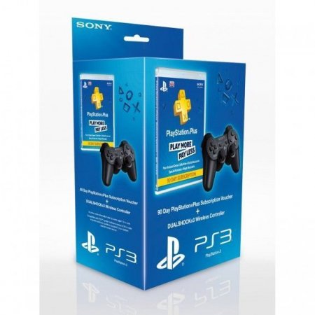    (DS Wireless Black) + PlayStation Plus Card 90 Days   90  (PS3) 