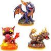 Skylanders Giants: Набор из трех фигурок: Bash, Spyro, Hot Dog