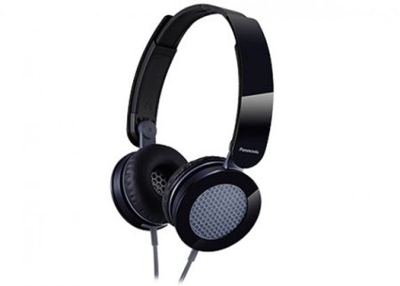 Наушники PANASONIC RP-HXS200E-K, чёрные (PC)