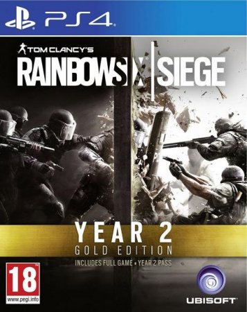  Tom Clancy's Rainbow Six:  (Siege) Year 2 Gold Edition (PS4) Playstation 4