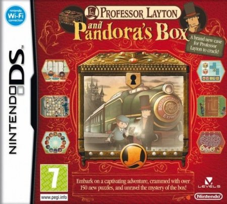  Professor Layton and Pandora's Box (the Diabolical Box, the Devil's Box) (DS)  Nintendo DS