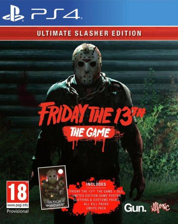  Friday the 13th: The Game Ultimate Slasher Edition   (PS4) Playstation 4