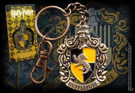   The Noble Collection:   (Crest Hufflepuff)   (Harry Potter) 6 