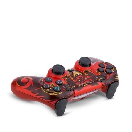  Геймпад беспроводной (кастомизированный) Sony DualShock 4 Wireless Controller «Дьябло» RAINBO (PS4) 