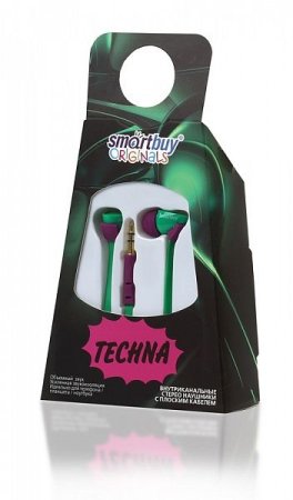 Наушники SmartBuy SBE-7210 Techna, жёлтые/серые (PC) 
