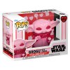 фигурки Фигурка Funko POP! Bobble: Грогу с Печеньем (Grogu with Cookies) Звездные Войны "Валентинки" (Star Wars Valentines) (60124) 9,5 см