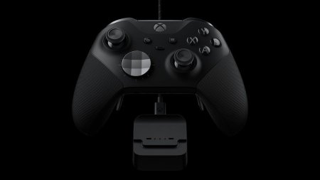Геймпад беспроводной Microsoft Xbox Wireless Controller Elite Series 2 Black (Черный) Оригинал (Xbox One/Series X/S/PC) USED Б/У 