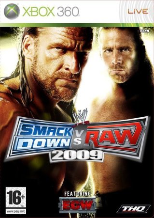 WWE SmackDown vs Raw 2009 (Xbox 360)