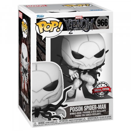   Funko POP! Bobble:  - (Poison Spider-Man with (GW) ) :  (Marvel: Venom) (60709) 9,5 