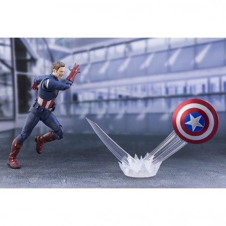  Bandai Tamashii Nations S.H.Figuarts:     (Captain America Cap Vs Cap Edition) :  (Avengers: Endgame) (595232) 15 