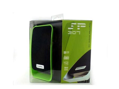 Мини-колонки ENZATEC SP307, USB, серебряные/чёрные (PC) 