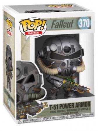  Funko POP! Vinyl:  (T-51 Power Armor)  4 (Fallout 4) (33973) 10 