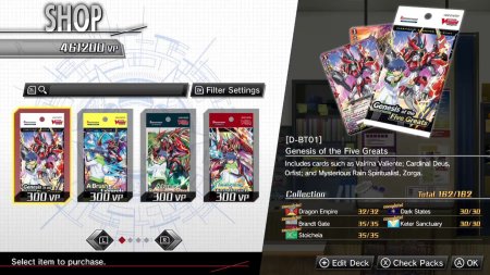 игра Cardfight!! Vanguard Dear Days (Switch) для Nintendo Switch