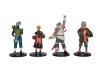 Набор из 4 фигурок Kakashi, Jiraiya, Naruto, KillerB из аниме Naruto