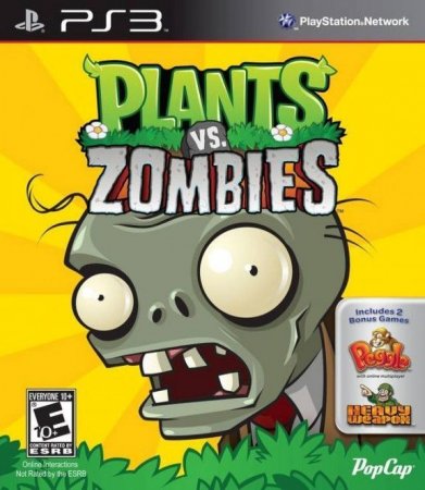   Plants vs. Zombies (PS3)  Sony Playstation 3