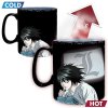  Кружка меняющая картинку ABYstyle: Кира и Эл (Kira and L) Тетрадь Смерти (Death Note) (ABYMUG611) 460 мл