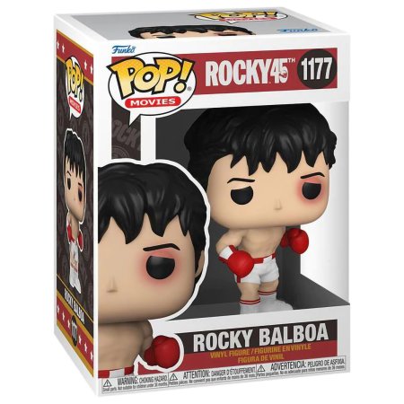 фигурки Фигурка Funko POP! Movies: Рокки Бальбоа (Rocky Balboa) Рокки 45-тая годовщина (Rocky 45th) ((1177) 59252) 9,5 см