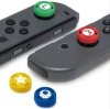 Накладки на стики для контроллеров Joy-Con Super Mario (4 шт) HORI (NSW-036U) (Switch)