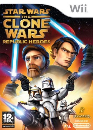   Star Wars The Clone Wars: Republic Heroes (Wii/WiiU)  Nintendo Wii 
