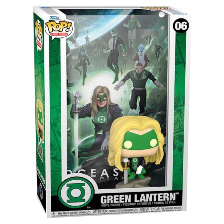 фигурки Фигурка Funko POP! Comic Covers: Павший Зеленый Фонарь (DCeased Green Lantern) ДиСи (DC) ((06) 64069) 9,5 см
