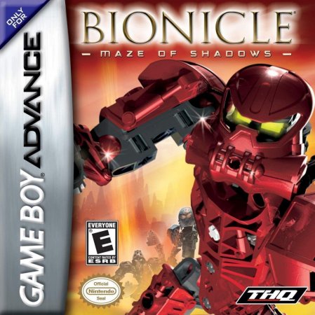 :   (Bionicle: Maze of Shadows)   (GBA)  Game boy