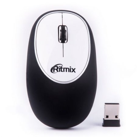 Мышь беспроводная RITMIX RMW-250 Antistress, синяя (PC) 
