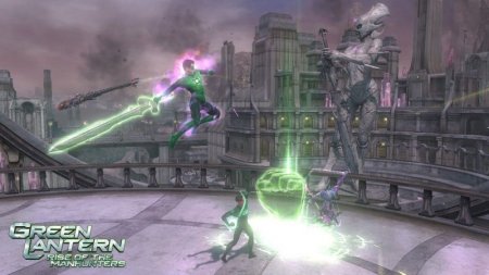   Green Lantern: Rise of the Manhunters ( )   3D (PS3) USED /  Sony Playstation 3