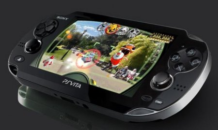   Sony PlayStation Vita 3G/Wi-Fi Crystal Black (׸) + FIFA 12+   4 GB