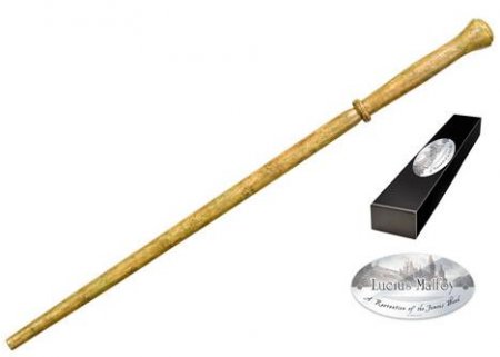    The Noble Collection:    (Lucius Malfoy's wand)   (Harry Potter) 36,5 