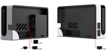 Набор аксессуаров для защиты от пыли Dustproof Kit DOBE (TNS-2122) (Switch OLED)