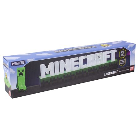  Светильник Paladone: Лого (Logo) Майнкрафт (Minecraft) (PP8759MCF)
