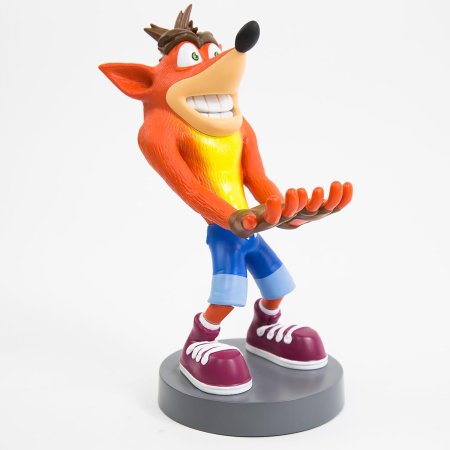 Фигурка подставка для геймпада/телефона Cable Guys: Крэш Бандикут Трилогия (Crash Bandicoot Trilogy) (890376) 23 см
