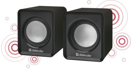 Активная система DEFENDER, 2.0, SPK-22, USB, синяя (PC) 