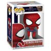 фигурки Фигурка Funko POP! Bobble: Удивительный Человек-паук в прыжке (The Amazing Spider-Man Leaping) Марвел: Человек-паук: Нет пути домой (Spider-Man Finale Suit) ((1159) 67608) 9,5 см