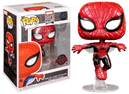  Funko POP! Bobble: : 80-   (Marvel: 80th First Appearance) - (Spider-Man)(MT)(Exc)) (47604) 9,5 