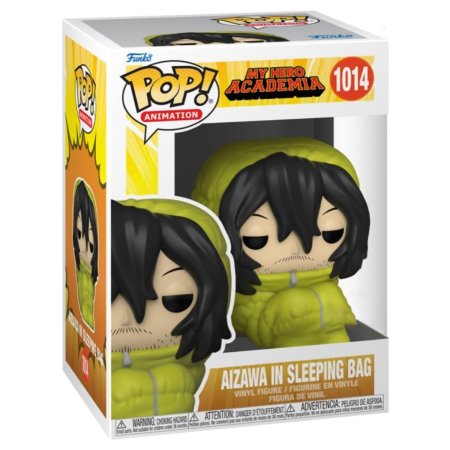 фигурки Фигурка Funko POP! Animation: Сёта Аидзава в спальном мешке (Shouta Aizawa In Sleeping Bag (Exc)) Моя Геройская Академия (My Hero Academia) (57271) 9,5 см