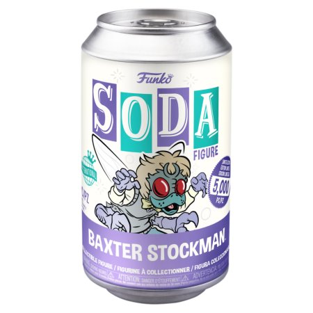 фигурки Фигурка Funko Vinyl SODA: Бакстер Стокман (Baxter Stockman) Черепашки-ниндзя (TMNT) (58328) 9,5 см