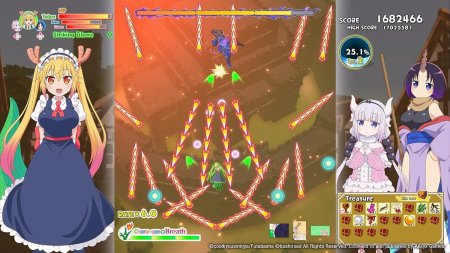 игра Miss Kobayashi's Dragon Maid: Burst Forth!! Choro-gon Breath (Switch) для Nintendo Switch