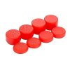  Накладки на стики геймпада Cover for Stick Silicon 8 in 1 Red (8 шт) 