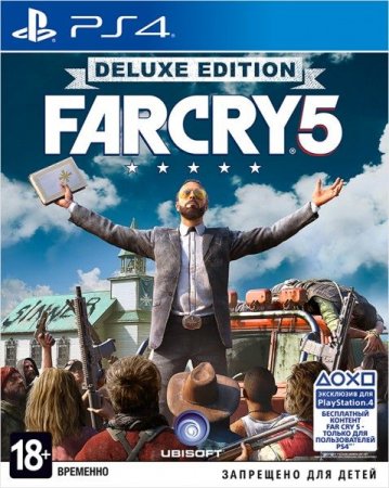  Far Cry 5 Deluxe Edition   (PS4) USED / Playstation 4