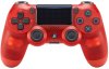 Геймпад беспроводной Sony DualShock 4 Wireless Controller (v2) Red Crystal (Прозрачно-красный) Оригинал (PS4)