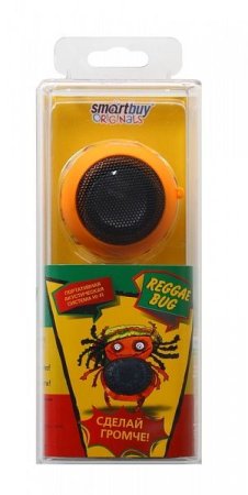 Колонка SmartBuy Bug, оранжевая (PC) 