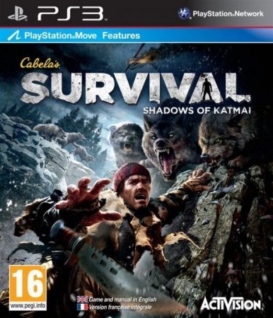   Cabela's Survival: Shadows of Katmai   PlayStation Move (PS3)  Sony Playstation 3