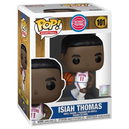 фигурки Фигурка Funko POP! NBA: Айзея Томас (Пистонс дома) (Isiah Thomas (Pistons Home)) Легенды НБА Детройт Пистонс (NBA Legends Detroit Pistons) (47910) 9,5 см