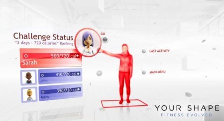 Your Shape: Fitness Evolved для Kinect (Xbox 360) USED Б/У