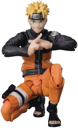 Фигурка Bandai Tamashii Nations S.H.Figuarts: Наруто Джинчуурики, которому доверена надежда (Naruto Jinchuuriki Entrusted with Hope) Наруто: Ураганные хроники (Naruto Shippuden) (4573102632388) 14,5 см