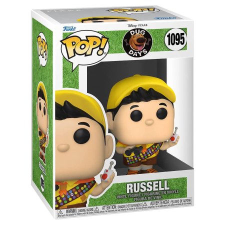 фигурки Фигурка Funko POP! Disney: Рассел (Russel) Будни Дага (Dug Days) ((1095) 57386) 9,5 см